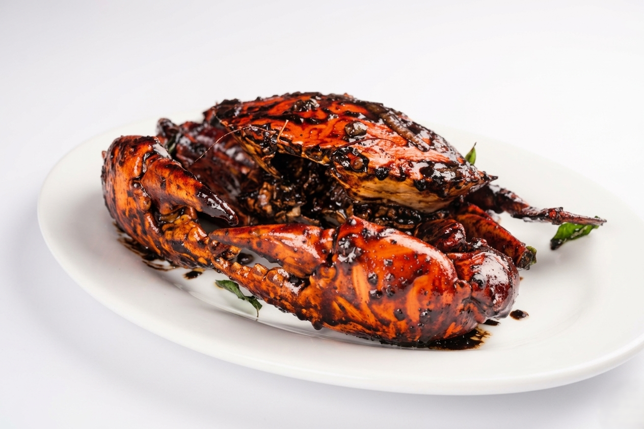 Promotion with two crabs weighing 1.2kg to 1.3kg each
