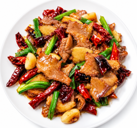 宫保鹿肉