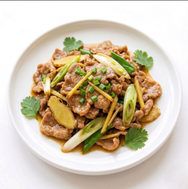 姜葱肉片