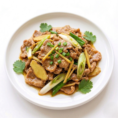 姜葱肉片