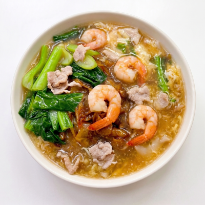 滑蛋河粉