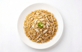 Abalone cube fried rice