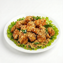 麦片鸡丁